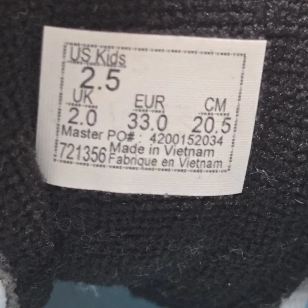 Vans X One Piece SK8 HI Sneakers 'Punk Hazard' VN0007NS448 Kids Size 2.5